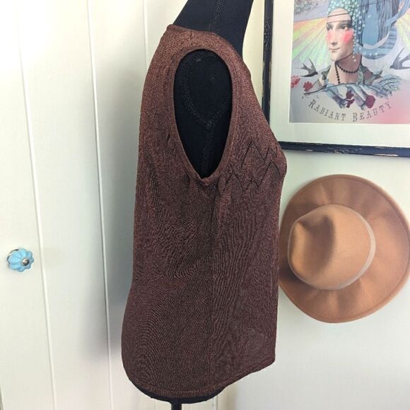 Iris Singer Knitwear Top  MD/L Transitional Lagenlook Fairy Grunge Dark Academia - Picture 4 of 9